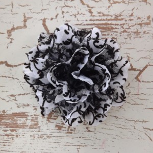 BlackWhiteDamaskChiffon